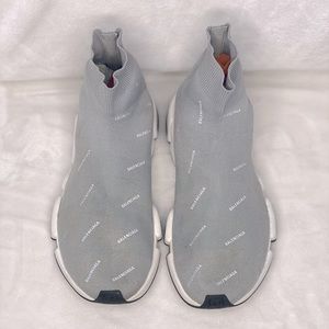 Balenciaga Speed Trainers Rare Reflective Gray!
